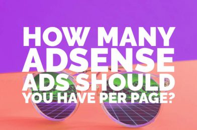 How many Adsense ADs should you have per page?