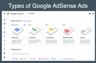 About ad units in Adsense